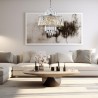 ML0410 Żyrandol MARGOT CHROME 9xE14 Milagro