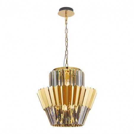 ML0413 Żyrandol DONNA GOLD 9xE14 Milagro