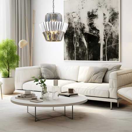 ML0414 Żyrandol DONNA CHROME 9xE14 Milagro