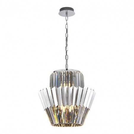 ML0414 Żyrandol DONNA CHROME 9xE14 Milagro