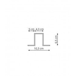Magnetic - zestaw do montażu podtynkowego LP-E020-MAG-R KIT zestaw podtynkowy