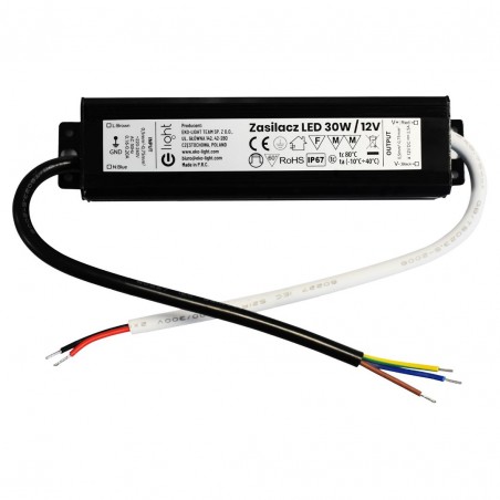 EKZAS0643 ZASILACZ LED 30W IP67 Milagro