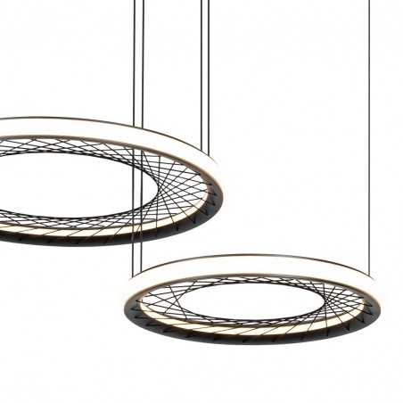 ML0525 Lampa wisząca NEST 77W LED 61+41cm Milagro