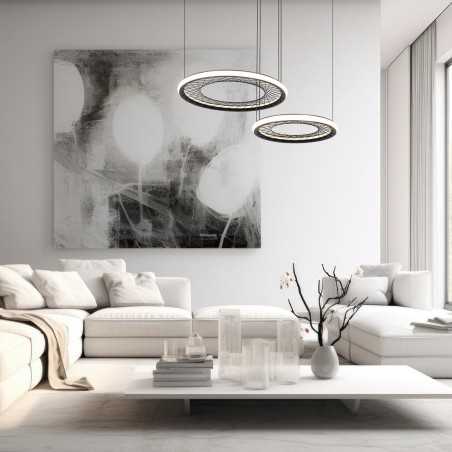 ML0525 Lampa wisząca NEST 77W LED 61+41cm Milagro