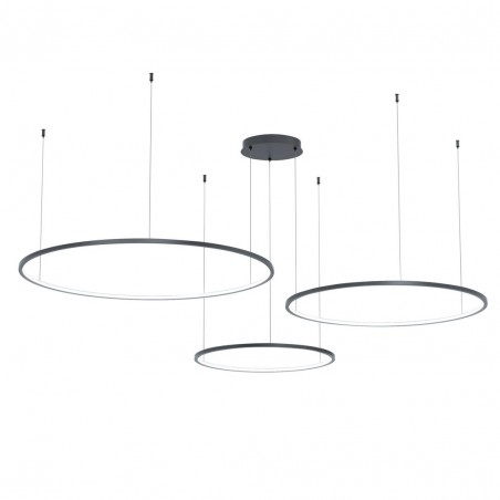 ML0846 Lampa wisząca Saturno Black 100W LED Milagro