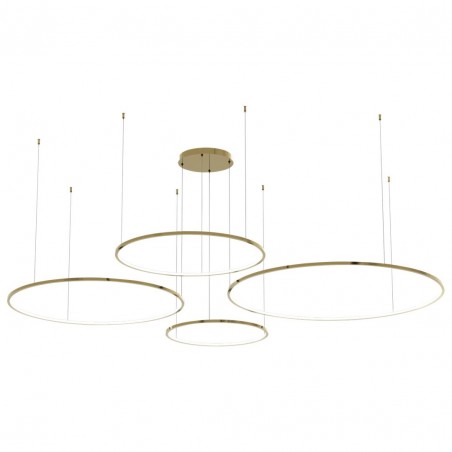 ML0849 Lampa wisząca Saturno Gold 120W LED Milagro
