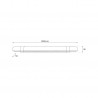 EK0851 Listwa Led Batten 36W 120cm 3850lm 4000K IP65 Milagro