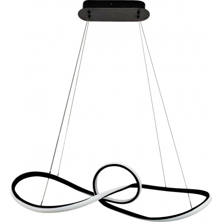 ML8116 Lampa wisząca Marco Black 42W LED Milagro