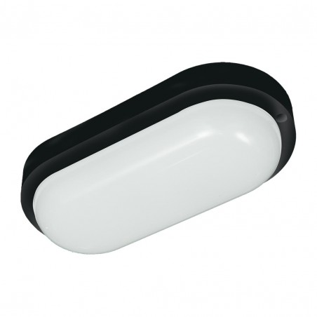 EK1039 Oprawa Kanałowa Davo Owal 8W 4000K IP64 Czarny Milagro