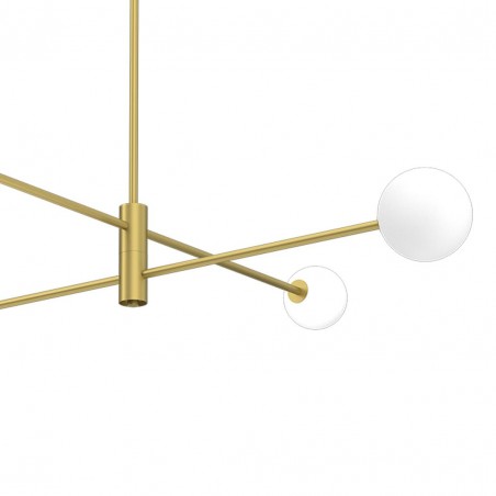 MLP8573 Lampa sufitowa DORI GOLD 4xG9 Milagro