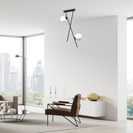 MLP0973 Lampa sufitowa INTER 2xE14 Milagro