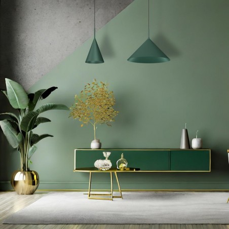 MLP0955 Lampa wisząca CAPITAL GREEN Ø46cm 1xGX53 Milagro