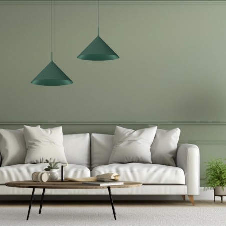 MLP0955 Lampa wisząca CAPITAL GREEN Ø46cm 1xGX53 Milagro