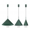MLP0955 Lampa wisząca CAPITAL GREEN Ø46cm 1xGX53 Milagro