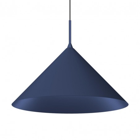 MLP0956 Lampa wisząca CAPITAL NAVY BLUE Ø46cm 1xGX53 Milagro