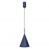 MLP0968 Lampa wisząca CAPITAL NAVY BLUE Ø17cm 1xGX53 Milagro