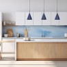 MLP0968 Lampa wisząca CAPITAL NAVY BLUE Ø17cm 1xGX53 Milagro