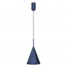 MLP0968 Lampa wisząca CAPITAL NAVY BLUE Ø17cm 1xGX53 Milagro