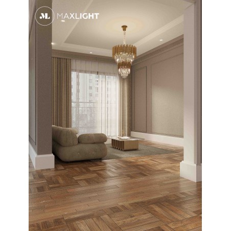 Maxlight Vogue P0283 Lampa Wisząca Złota Maxlight