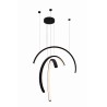 Maxlight P0507 Lampa Wisząca Trio Arc Matt Black Maxlight