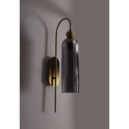 Maxlight W0333 Kinkiet Campanila Smoky Glass Maxlight
