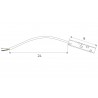 Maxlight Magnetic MA0001 Zasilanie szyny przy użyciu zasilacza zewnętrznego MA0007 Maxlight