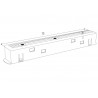 Maxlight Magnetic MA0002 Łącznik sztywny zasilania pomiędzy dwoma szynami czarny Maxlight