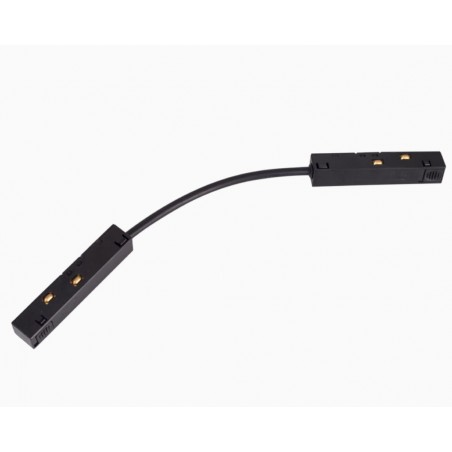 Maxlight Magnetic MA0003 Łączenie zasilania pomiędzy dwoma szynami gdy użyty jest kątownik Maxlight