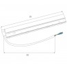 Maxlight Magnetic MA0005 Zasilacz wewnętrzny 200W do szyn magnetycznych Maxlight