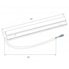 Maxlight Magnetic MA0006 Zasilacz wewnętrzny DALI 100W do szyn magnetycznych Maxlight