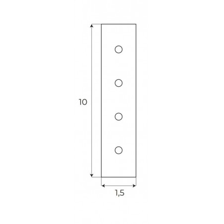 Maxlight Magnetic MA0013 Łącznie kątownika wpuszczanego z szyną wpuszczaną Maxlight