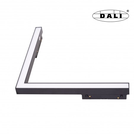 Maxlight Magnetic M0006D Lampa Magnetyczna Narożna System Dali 18W 1111LM 3000K Maxlight