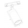 Maxlight Magnetic M0009N Reflektor Magnetyczny System On/Off 12W 664LM 3000K Maxlight