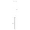 Maxlight Magnetic M0012D Lampa Wisząca Magnetyczna System Dali 5W 361LM 3000K Maxlight