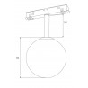Maxlight Magnetic M0016Z Lampa  Magnetyczna System Zigbee 6W 525LM 2700/5000K Maxlight