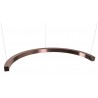Maxlight P0572D Lampa Wisząca Lotus 33W Brushed Bronze Maxlight