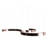 Maxlight P0571D Lampa Wisząca Lotus 40W Brushed Bronze Maxlight