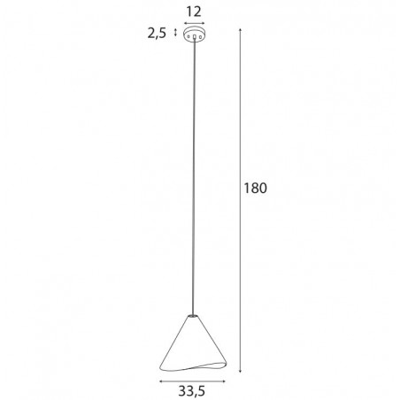 Maxlight P0547 Lampa Wisząca Sakura Oak Wood Maxlight