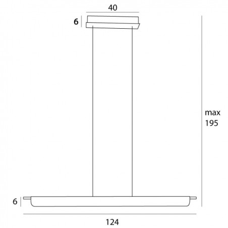 Maxlight P0597 Lampa Wisząca Jo-Jo Modern Grey Maxlight
