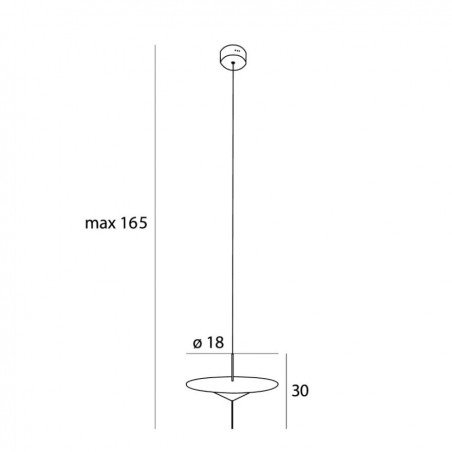 Maxlight P0554 Lampa Wisząca Cone I Czarna Maxlight