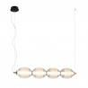 Lampa wisząca Rinot   PND-45372-4-WH-CL  Italux