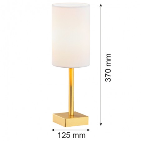 ABRUZZO 8030 lampa stołowa 1 pł. Argon