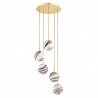 ARUBA 2182 lampa wisząca 5 pł. Argon