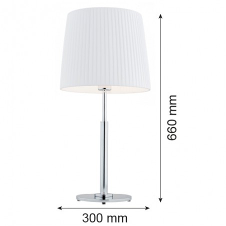 ASTI 3847 lampa stołowa 1 pł.  Argon