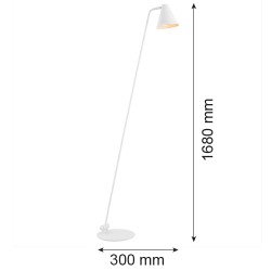 AVALONE 8001 lampa podłogowa 1 pł. Argon