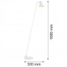 AVALONE 8001 lampa podłogowa 1 pł. Argon