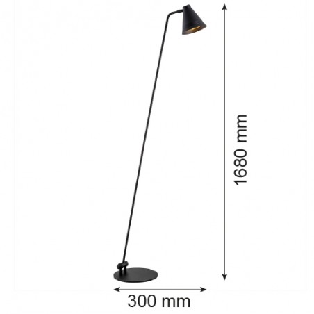 AVALONE 8003 lampa podłogowa 1 pł. Argon