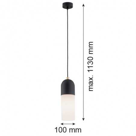 BURGOS 4213 lampa wisząca 1 pł. Argon