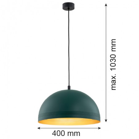 BONITA 8243 lampa wisząca 1 pł. Argon