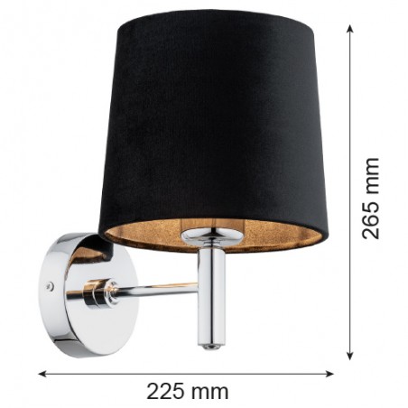 BOLZANO PLUS 4726 kinkiet 1 pł. Argon